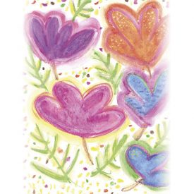 Flowers card