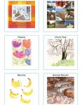 Set of six cards